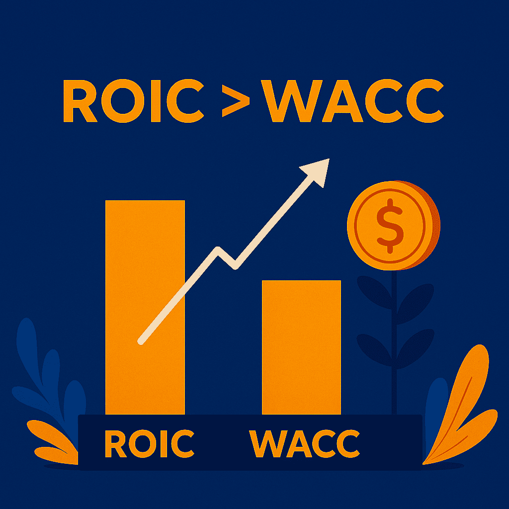 ROIC > WACC: Формула создания акционерной стоимости